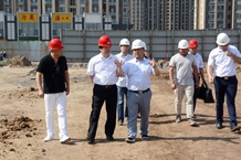 山钢地产公司总经理张鲁兵到山西绿建公司调研